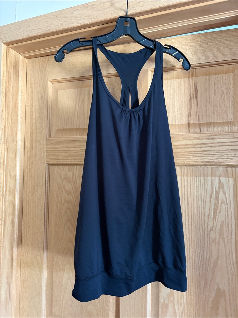 Black Racerback Tank Top - Women
